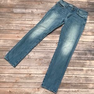 AEO extreme flex slim light wash jeans 30 W 32 L